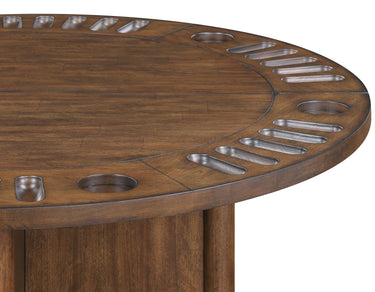Poker Dining Table Oxford, Round, 50'', 6-person